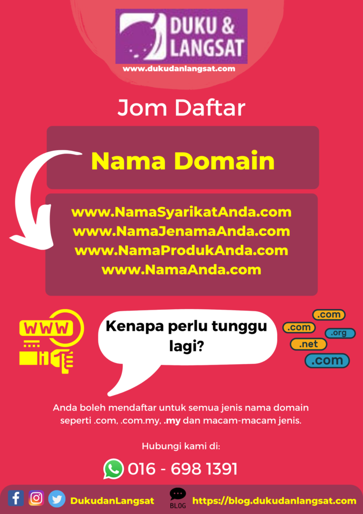  Beli Nama Domain(Domain Name)